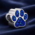 Ash Pawprint Bead Resin