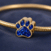 Ash Pawprint Bead Resin
