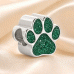 Ash Pawprint Bead Resin