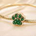 Ash Pawprint Bead Resin