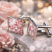 Square Resin Cufflinks Ash