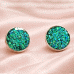 Ashes Earrings Round Resin Ashes Earrings Round Resin