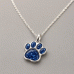 Pet Ashes Pawprint Necklace