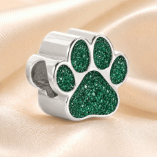 Pet Ashes Pawprint Necklace