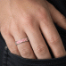 Mens Ash Half Channel Ring
