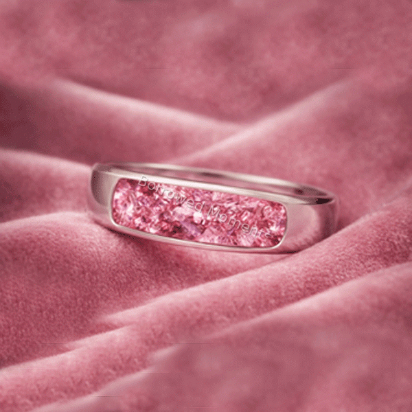 Ash Resin Band Ring Ash Resin Band Ring