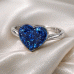 Ashes Heart Resin Ring Ashes Heart Resin Ring