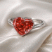Ashes Heart Resin Ring