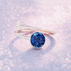 Ashes Feather Resin Ring
