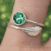 Ashes Feather Resin Ring Ashes Feather Resin Ring