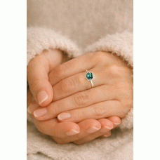 Ashes Round Resin Ring