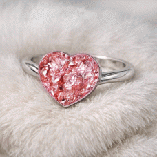 Ashes Heart Resin Ring