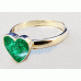 Ashes Heart Resin Ring