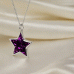 Ashes Star Necklace Resin Ashes Star Necklace Resin