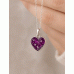 Ashes Heart Necklace Resin Ashes Heart Necklace Resin