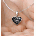 Ashes Heart Necklace Resin Ashes Heart Necklace Resin