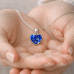 Ashes Heart Necklace Resin Ashes Heart Necklace Resin