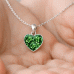 Ashes Heart Necklace Resin Ashes Heart Necklace Resin