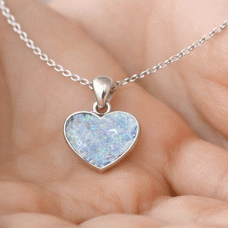 Ashes Heart Necklace Resin Ashes Heart Necklace Resin