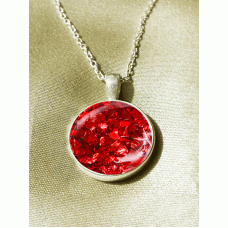 Large Ashes Round Necklace