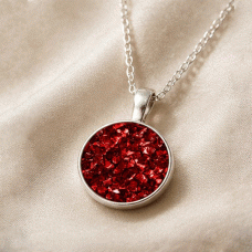 Large Ashes Round Necklace