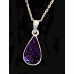 Cremation Ashes Teardrop Resin Necklace