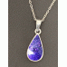 Cremation Ashes Teardrop Resin Necklace