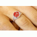 Ashes Glass Cut Out Ring