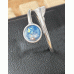 Ashes in Glass Feather Ring