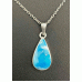 Ashes in Glass Memorial Teardrop Necklace
