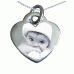 Sterling Silver Photo Engraved Necklace