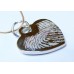 Engraved Fingerprint Necklace Sterling Silver