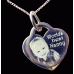 Sterling Silver Photo Engraved Necklace