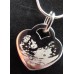 925 Sterling Silver Baby Scan Photo Necklace