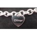 Photo Engraved Silver Charm Bracelet