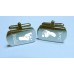 Engraved Footprint Hand Print Cufflinks