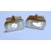 Engraved Footprint Hand Print Cufflinks