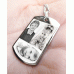 Engraved Photo ID Tag on Chain