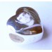 Sterling Silver Engraved Pandora Style Photo Bead