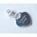 In Memory Hand Print Footprint Pandora Style Charm