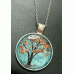 Hair Tree Round Necklace Hair Tree Round Necklace