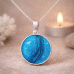 Memorial Hair Round Necklace 