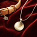 Pet Fur Memorial Round Necklace 