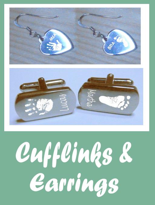 Cufflinks and Earrings