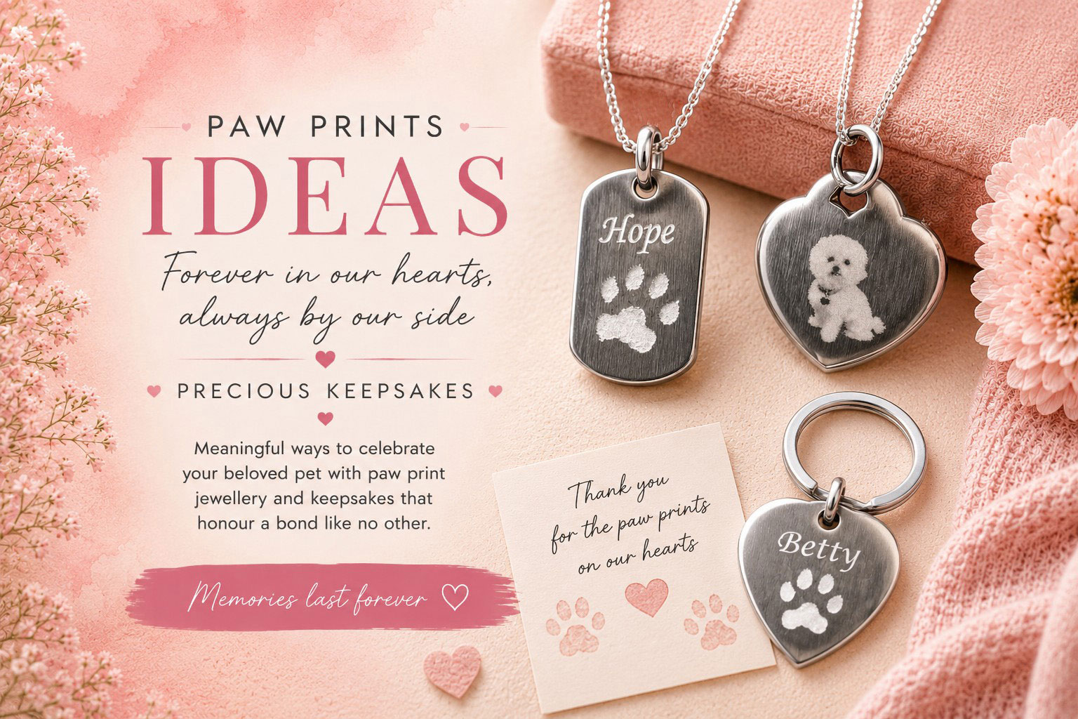 Paw Print Jewellery Guide